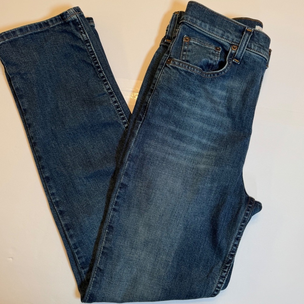 Abercrombie & Fitch The 90s‎ Straight Ultra High Rise Jeans Blue Women 26 2R